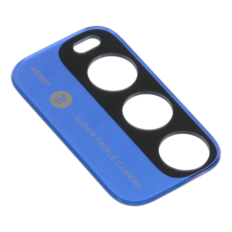 10 Piece Back Camera Lens Replacement for Xiaomi Redmi Note 9 4G M2010J19SC (Blue)