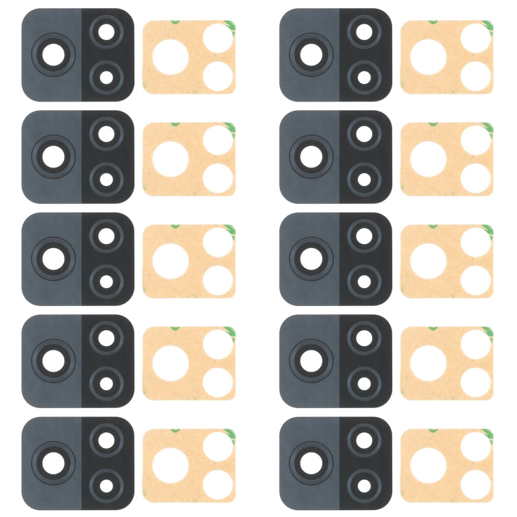 Replacement Camera Lens Set for Vivo iQOO U3 V2061A - Pack of 10