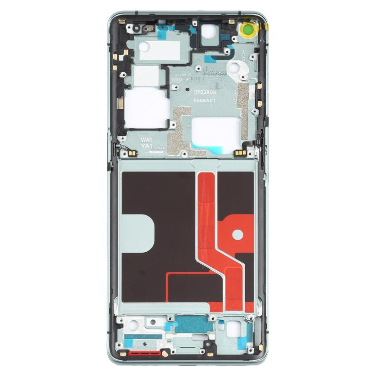 Green Front Housing LCD Frame Bezel Plate for OPPO Find X2 Pro CPH2025 PDEM30