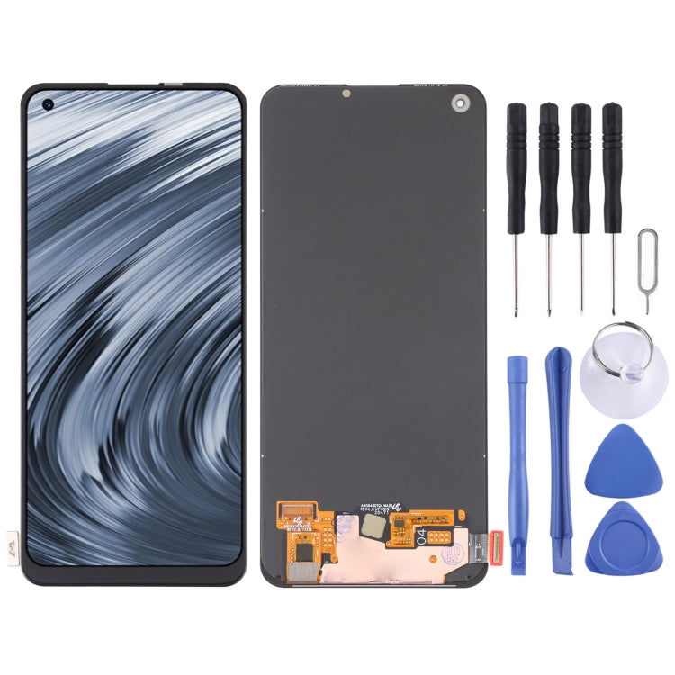 Super AMOLED LCD Screen and Digitizer Assembly for OPPO Realme V15 5G