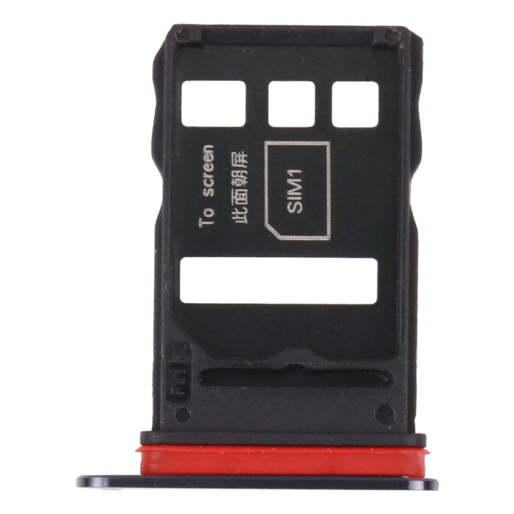 SIM Card Tray Replacement for Honor V40 5G - Black