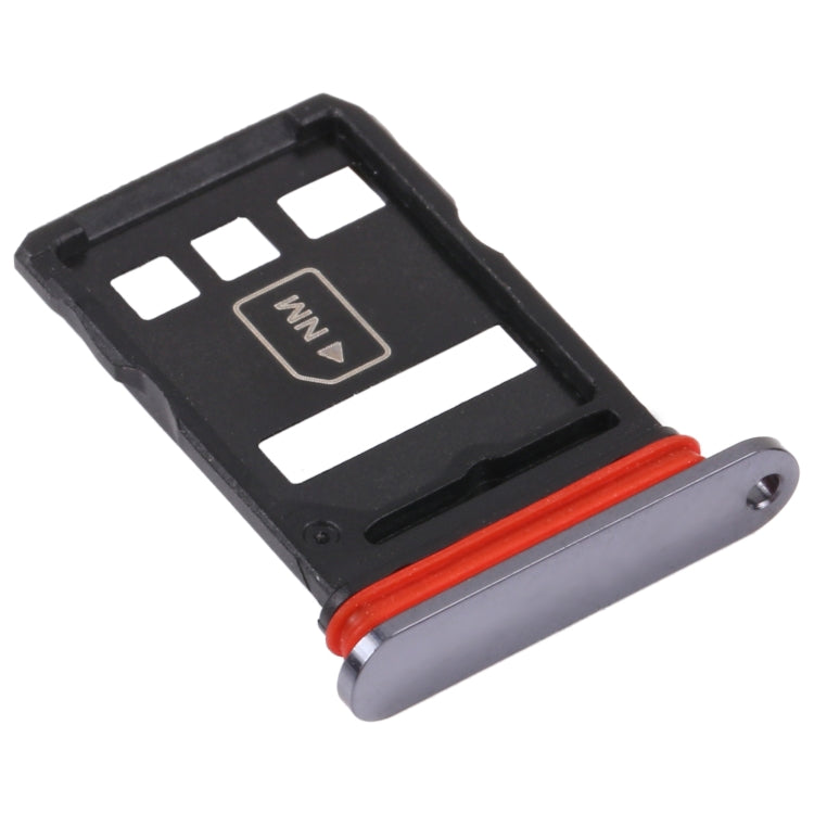 SIM Card Tray + NM Card Tray for Huawei Mate 40 (Black)