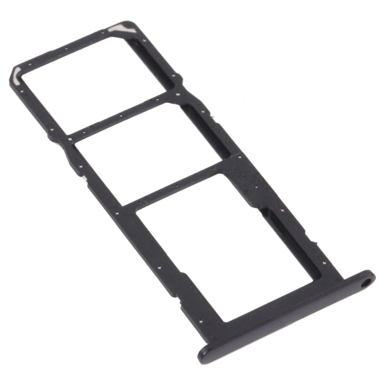 SIM Card Tray + Micro SD Card Tray Replacement for Huawei P Smart 2021 (Black)