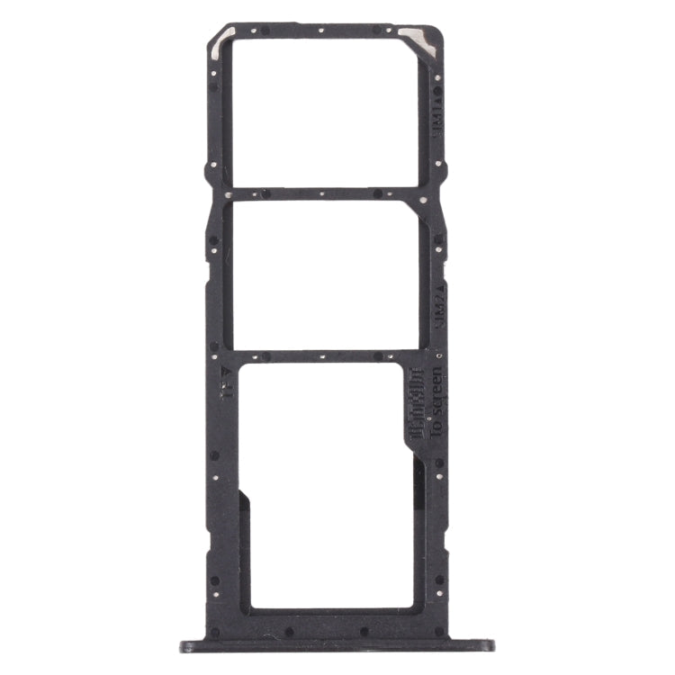 SIM Card Tray + Micro SD Card Tray Replacement for Huawei P Smart 2021 (Black)