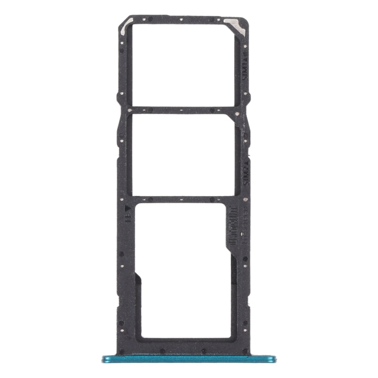 SIM and Micro SD Card Tray Set for Huawei P Smart 2021 (Green)