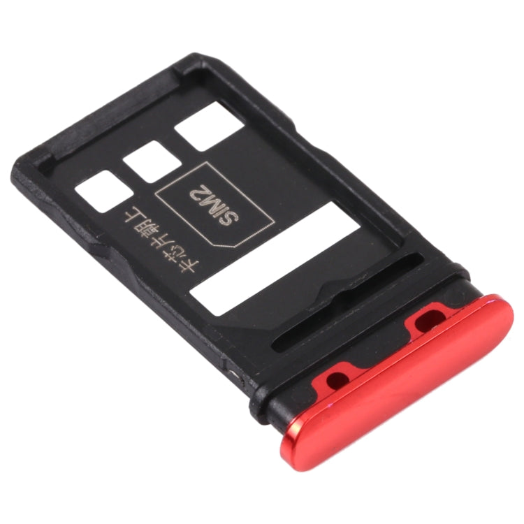 Red SIM Card Tray for Honor Play4 Pro - Replacement Part