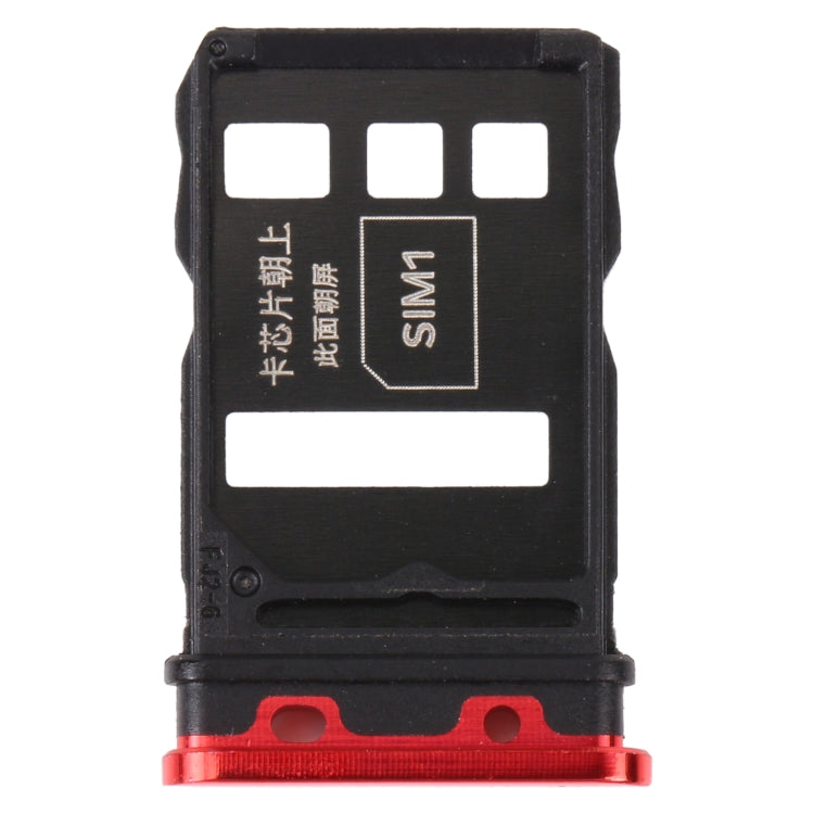 Red SIM Card Tray for Honor Play4 Pro - Replacement Part