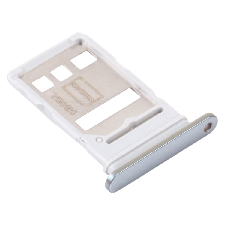 SIM Card Tray and NM Card Tray Replacement for Honor X10 5G (Silver)