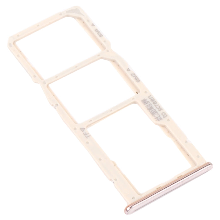 SIM Card Tray + Micro SD Card Tray Replacement for Huawei Y5p (Gold)