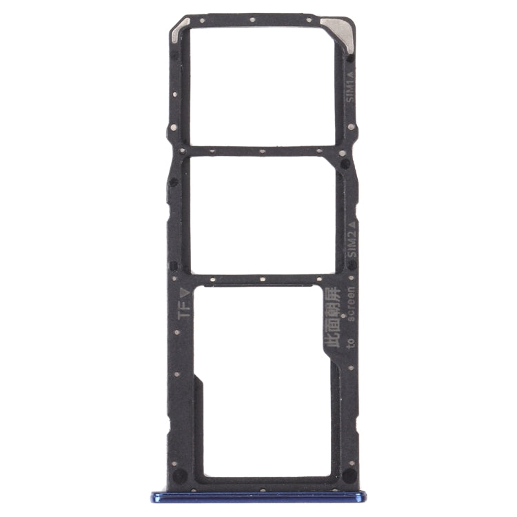 SIM Card Tray, SIM Card Tray, and Micro SD Card Tray for Huawei Y5p (Blue)