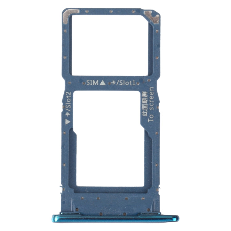 SIM Card Tray + Micro SD Card Tray Replacement for Honor 9S (Green)