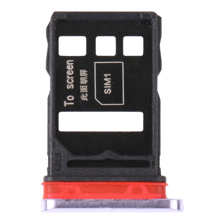 Silver SIM Card Tray Replacement for Huawei Nova 7 5G