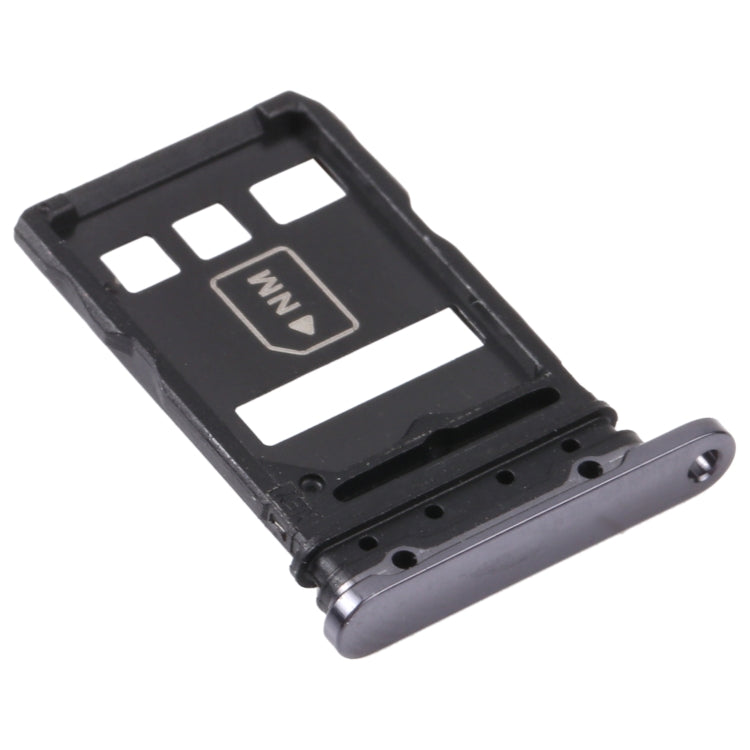 SIM Card Tray + NM Card Tray for Huawei P40 Pro+ (Black)