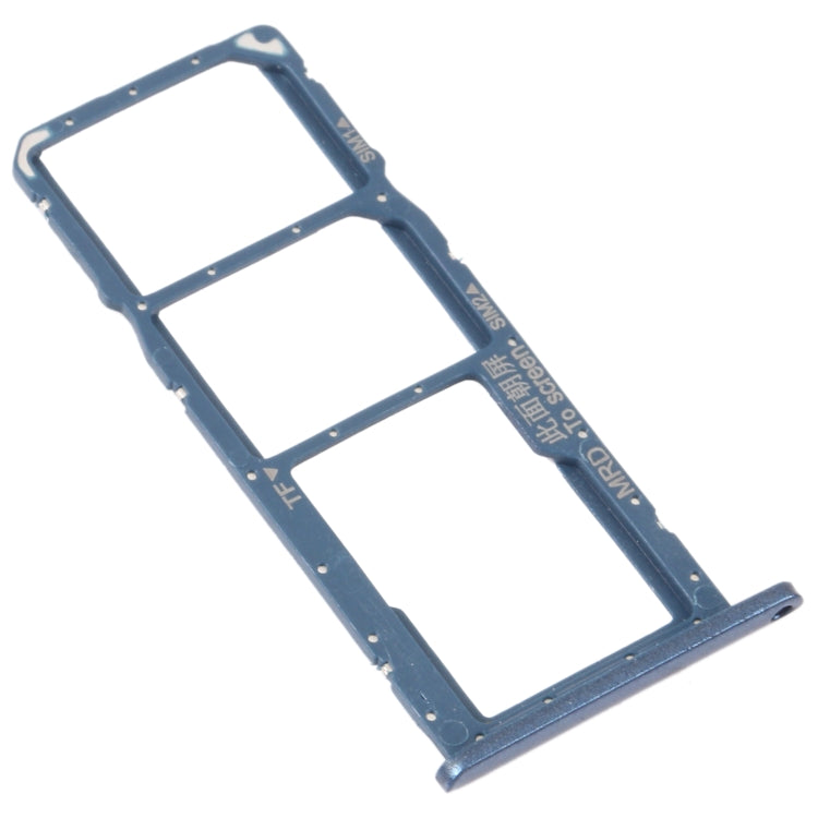 SIM Card Tray, SIM Card Tray, and Micro SD Card Tray Combo for Huawei Enjoy 9e (Blue)