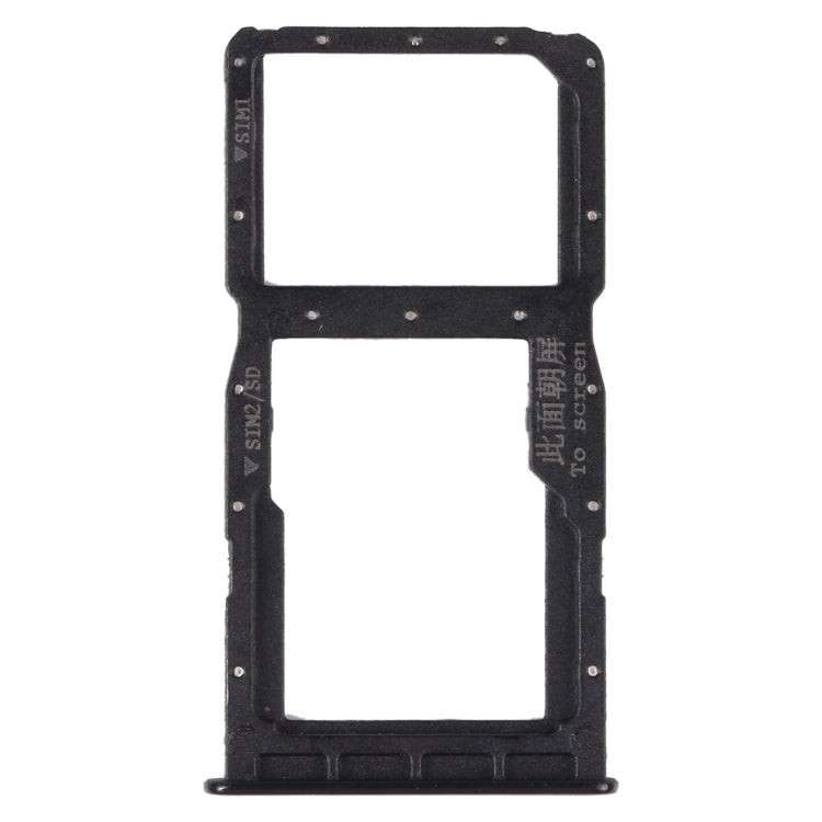 SIM Tray Set for Huawei Nova 4e - Black