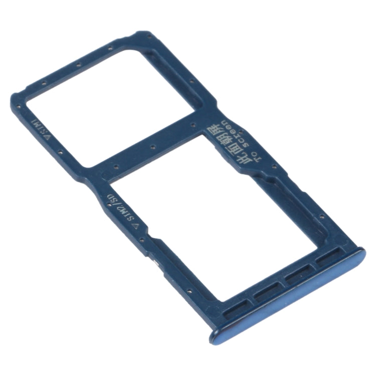 SIM Card and Micro SD Card Tray for Huawei Nova 4e - Blue