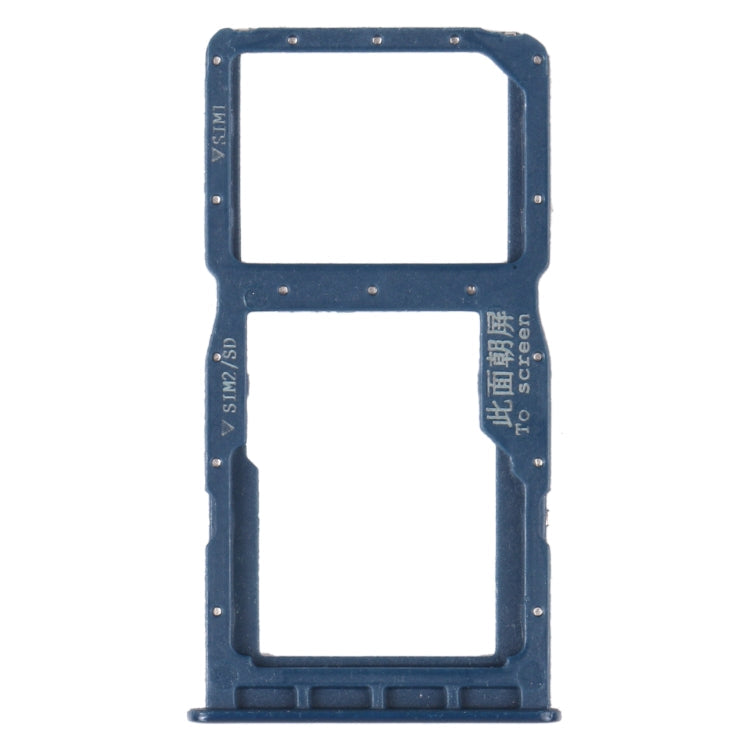 SIM Card and Micro SD Card Tray for Huawei Nova 4e - Blue