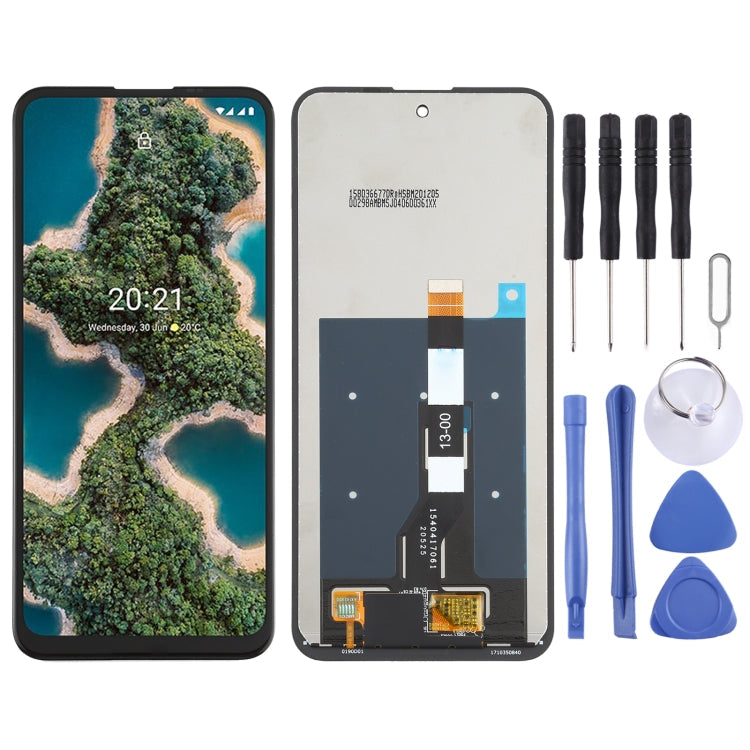 Nokia X20 Black LCD Screen and Digitizer Assembly