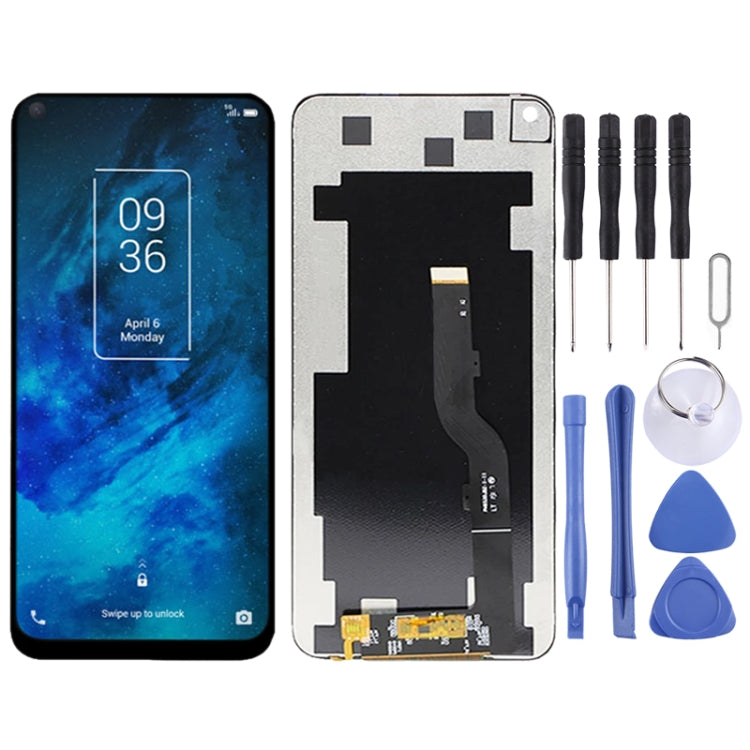 TCL 10 5G T790Y Replacement LCD Screen and Digitizer Assembly (Black)