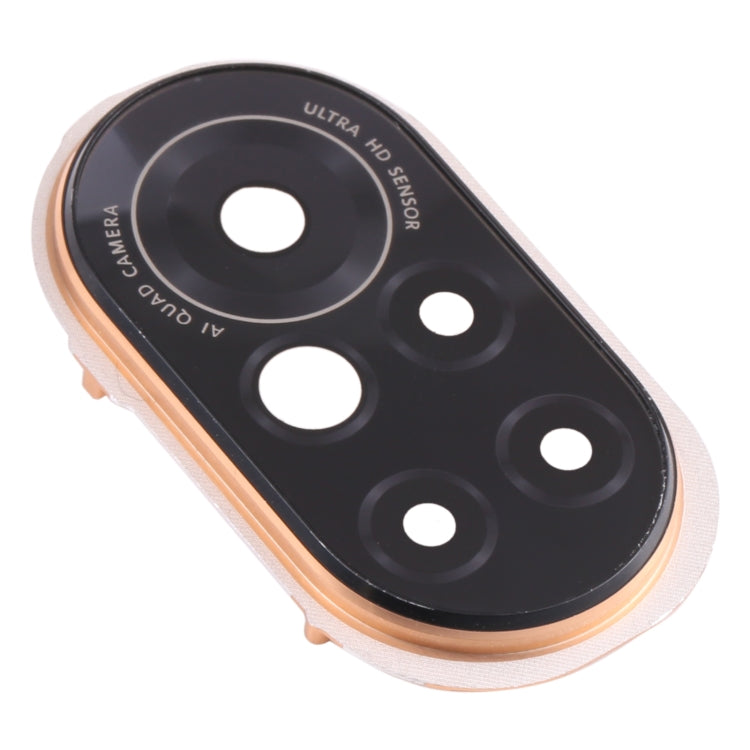 10-Piece Gold Camera Lens Cover for Huawei Nova 8 5G