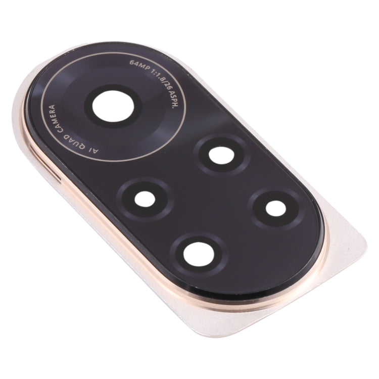 Luxurious Gold Camera Lens Cover for Huawei Nova 8 Pro 5G - Pack of 10