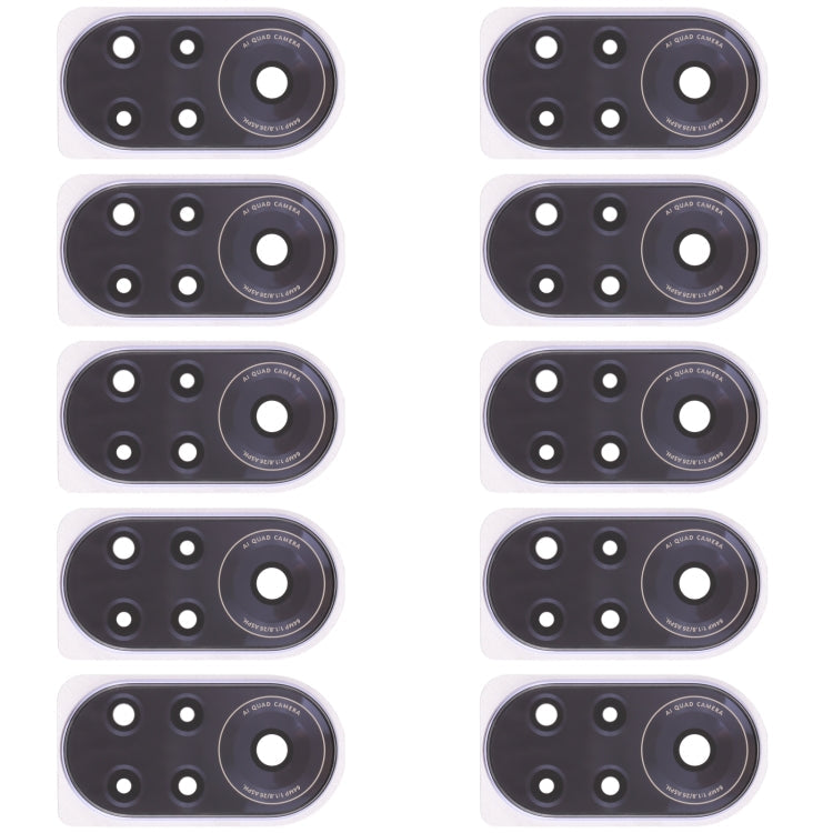 Replacement Camera Lens Cover for Huawei Nova 8 Pro 5G (Purple) - Pack of 10