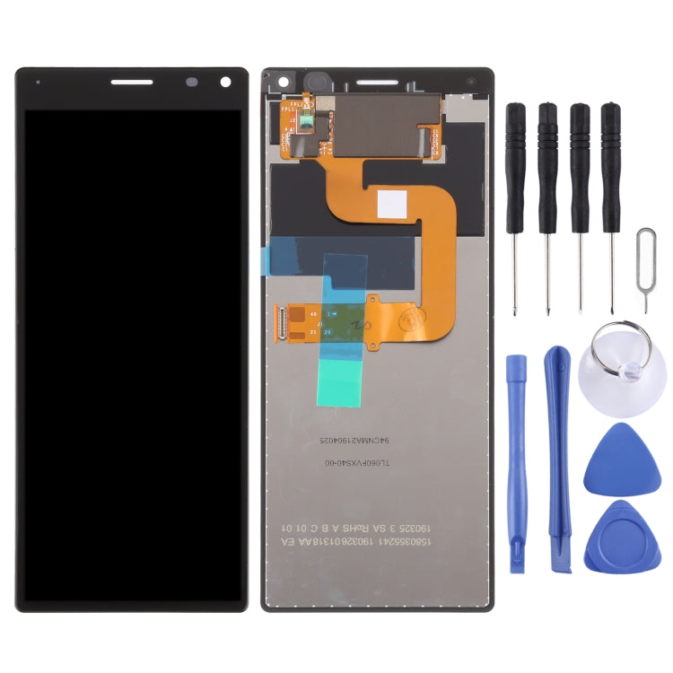 Black Original LCD Screen and Digitizer Full Assembly for Sony Xperia 8