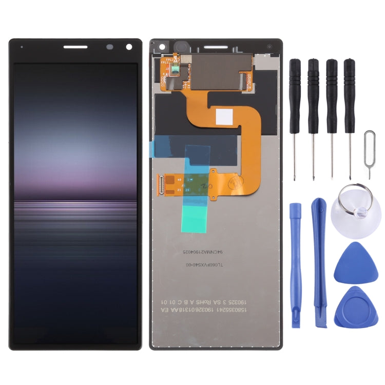 Black Original LCD Screen and Digitizer Full Assembly for Sony Xperia 8