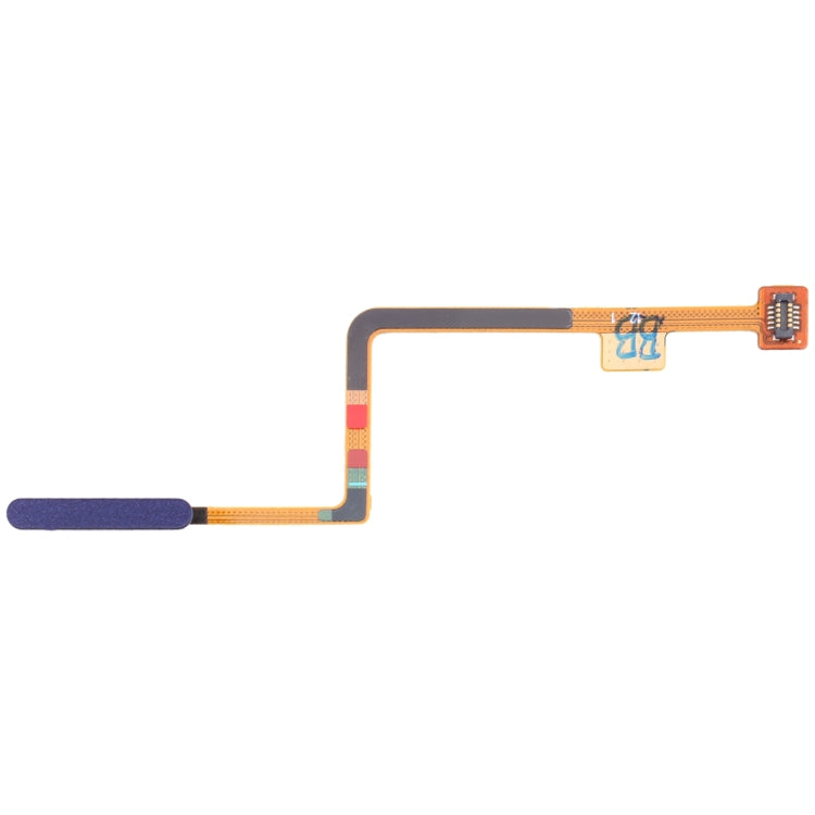 Fingerprint Sensor Flex Cable for Xiaomi Redmi Note 9 Pro 5G / Mi 10T Lite 5G M2007J17G M2007J17C (Blue) - Security Upgrade