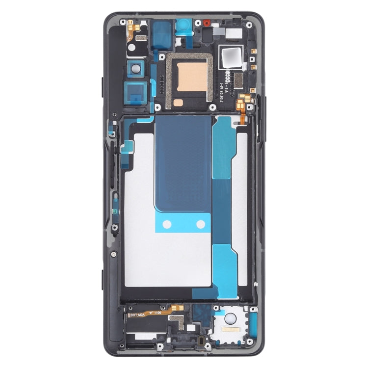 Black Middle Frame Bezel Plate for Xiaomi Redmi K40 Gaming
