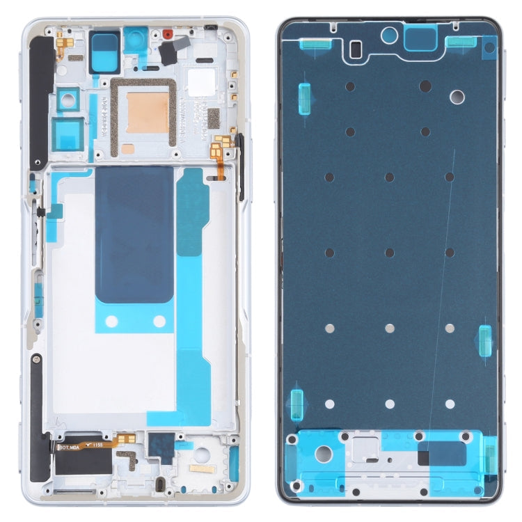 Silver Middle Frame Bezel Plate for Xiaomi Redmi K40 Gaming