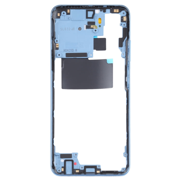 Middle Frame Bezel Plate Replacement for Xiaomi Redmi Note 10s M2101K7BG (Blue)
