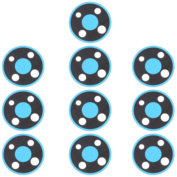 10-Piece Back Camera Lens Set for Nokia 3.4 TA-1288 TA-1285 TA-1283 (Blue)