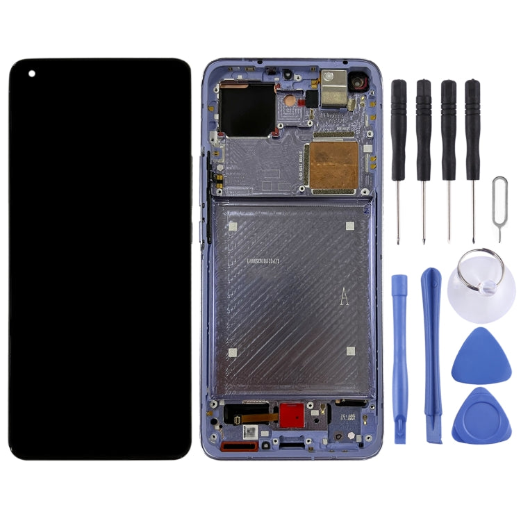 AMOLED LCD Screen and Digitizer Assembly for Xiaomi Mi 11 Ultra / Mi 11 Pro (Purple)