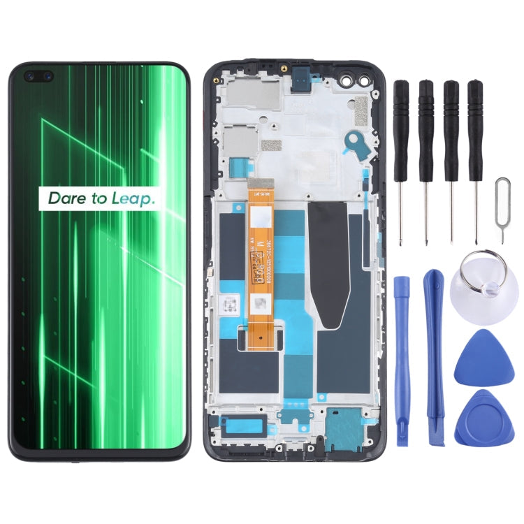 OPPO Realme X50 5G RMX2144 LCD Screen and Digitizer Replacement with Frame