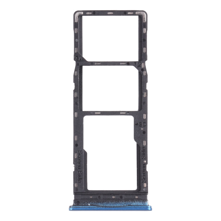 SIM and Micro SD Card Trays for Infinix Hot 10 Play/Smart 5 X688C X688B (Blue)