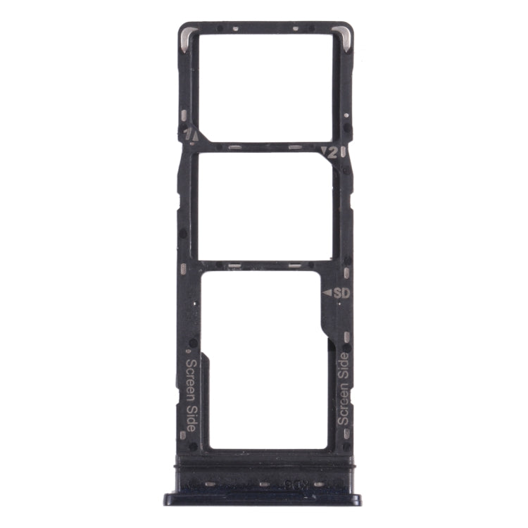 SIM Card and Micro SD Card Tray for Tecno Spark 5 Air KD6a (Black)