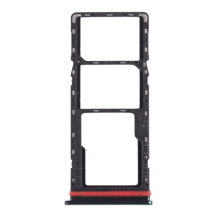 Triple Tray Set for Infinix Hot 9 X655C X655 X655D (Green)