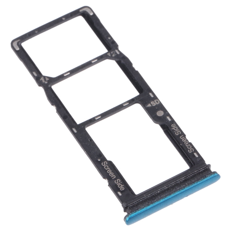 SIM Card Tray, SIM Card Tray, and Micro SD Card Tray for Tecno Spark 5 Pro KD7 (Green)