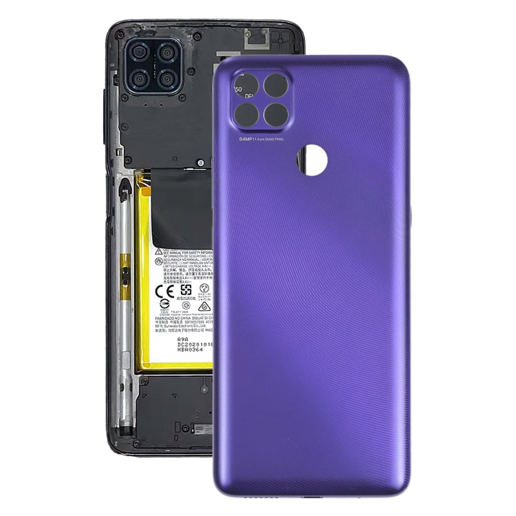 Motorola Moto G9 Power Replacement Back Cover (Purple)