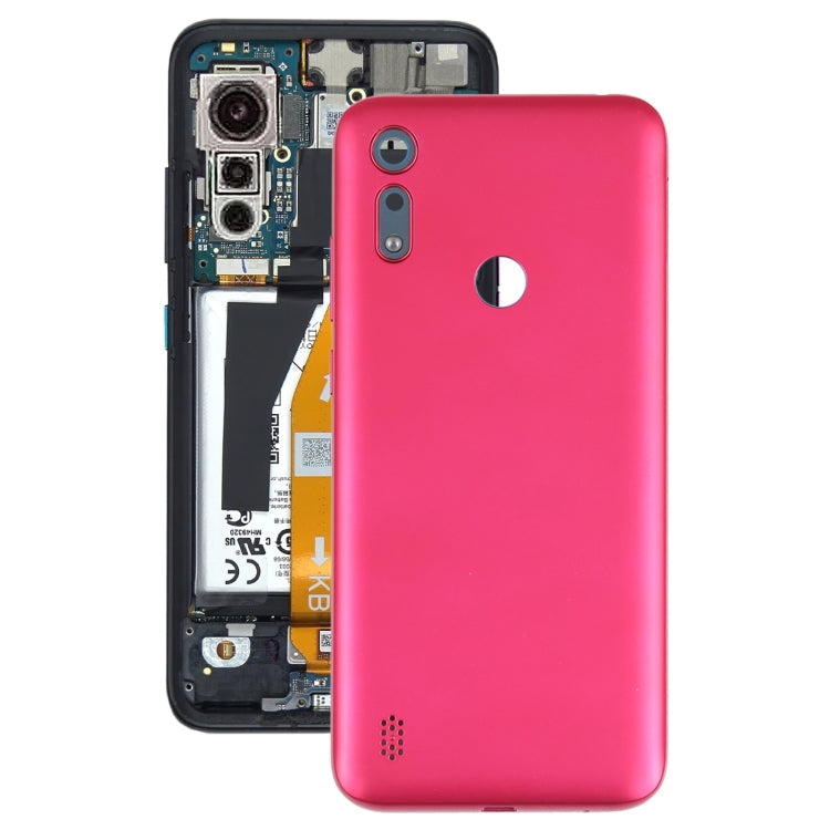 Red Replacement Battery Back Cover for Motorola Moto E6i XT2053-5