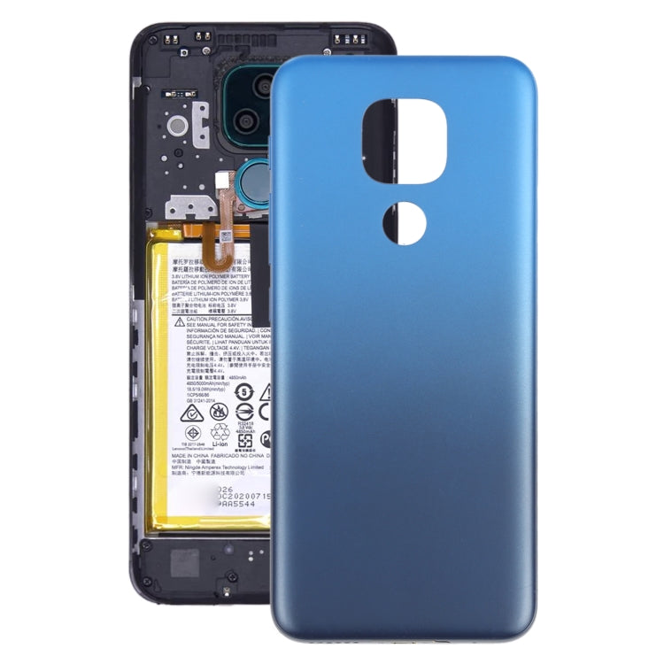 Blue Battery Back Cover for Motorola Moto E7 Plus XT2081-1 - Enhance the Look and Functionality