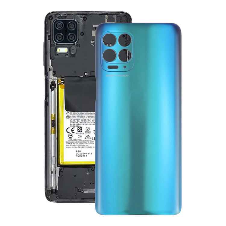 Blue Battery Back Cover for Motorola Edge S