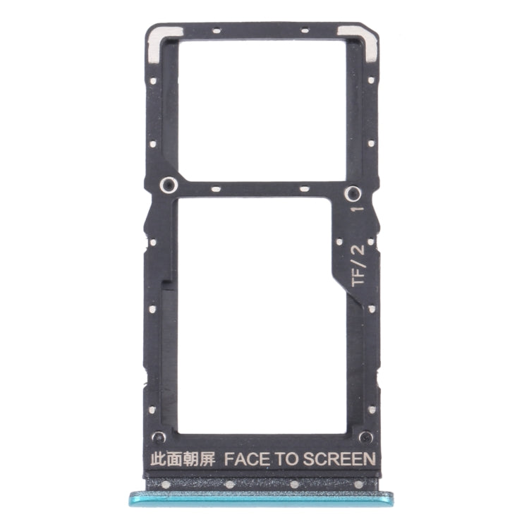 Replacement SIM Card and Micro SD Card Tray for Xiaomi Redmi Note 10 5G/Poco M3 Pro 5G/Redmi Note 10T 5G (Green)