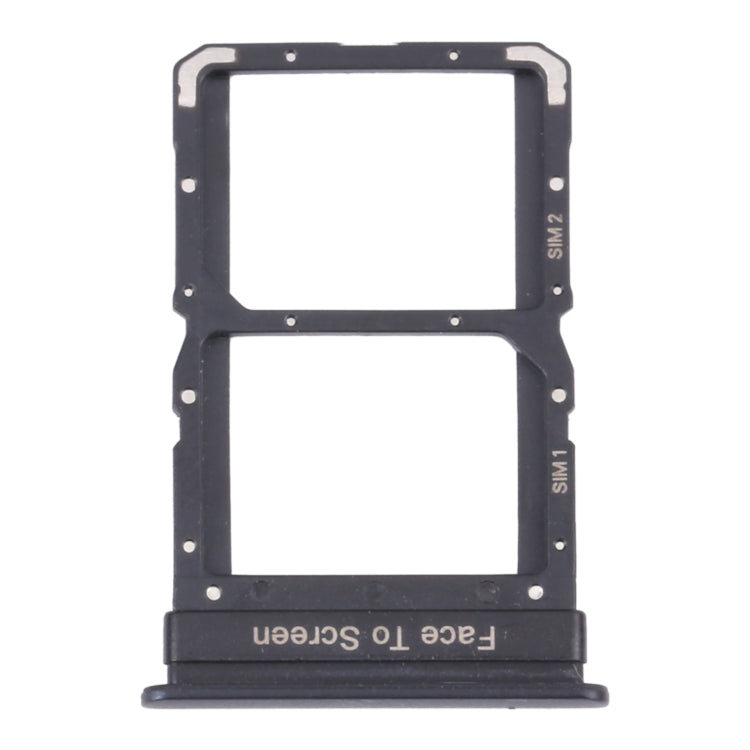 SIM Card Tray and Holder Set for Xiaomi Redmi Note 10 Pro 5G / Poco X3 GT (Black)