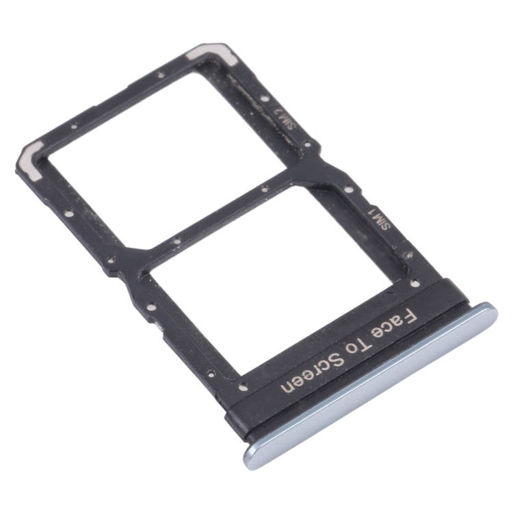 Replacement SIM Card Tray Set for Xiaomi Redmi Note 10 Pro 5G / Poco X3 GT (Silver)