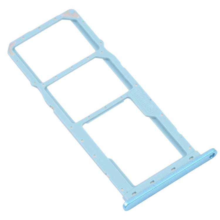 SIM Card Tray + Micro SD Card Tray for Nokia 3.4 TA-1288 TA-1285 TA-1283(Blue)