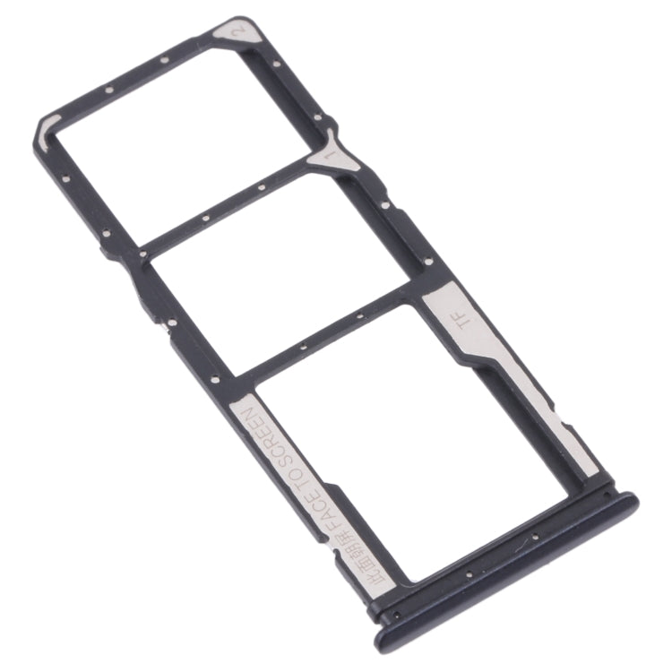 SIM Card Tray, Micro SD Card Tray for Xiaomi Redmi 9T/Note 9 4G (Black)