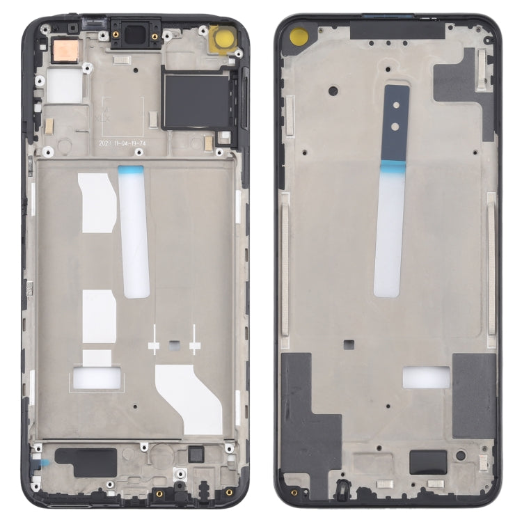 Front Housing LCD Frame Bezel Plate for Vivo Y51S / iQOO U1 V2002A - Replacement Part