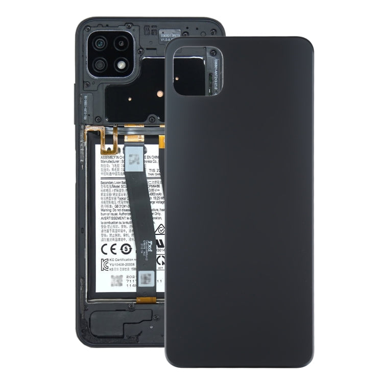 Battery Back Cover for Samsung Galaxy A22 5G in Black